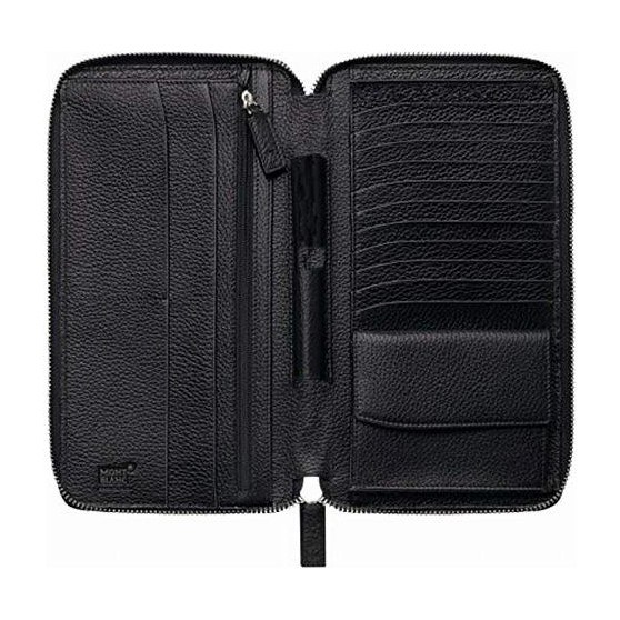 Montblanc Meisterstück Long Zip Wallet Black