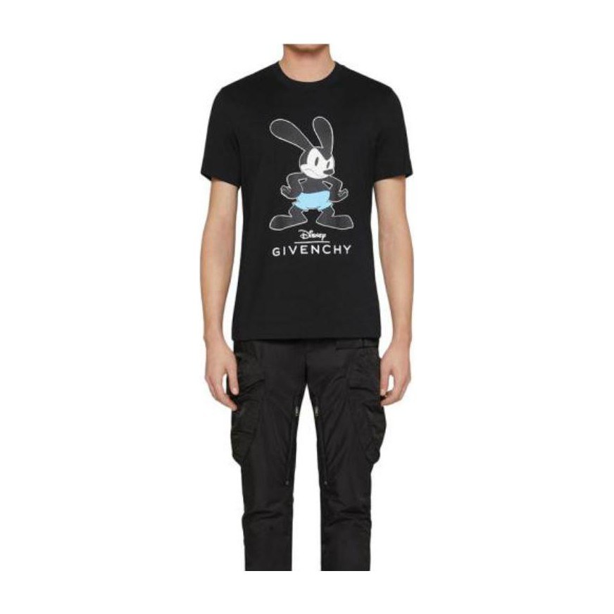 Givenchy Logo Print T-Shirt Black