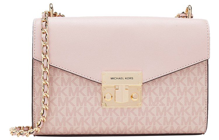 Michael Kors MK Rose Pink Crossbody Bag