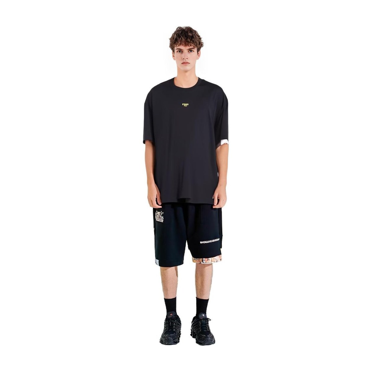 Fendi T-Shirt Black