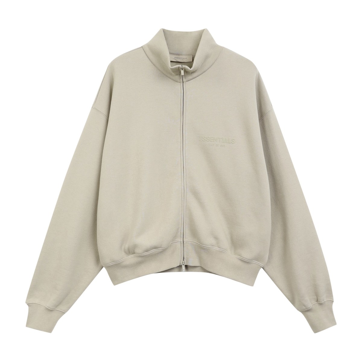 Fear of God Essentials FW22 Fullzip Jacket Smoke