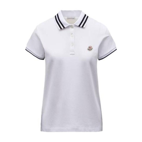 Moncler Logo Patch Polo Shirt Polo