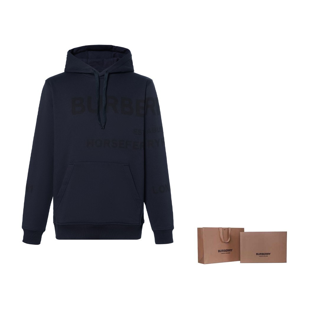 Burberry Hoodie Navy