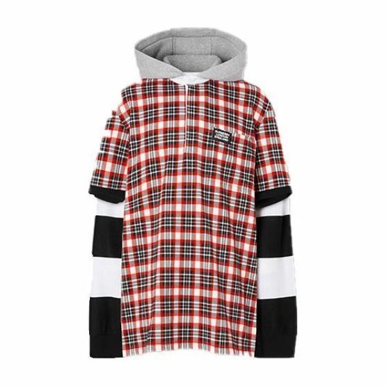 Burberry Rugby Shirt Bright Red