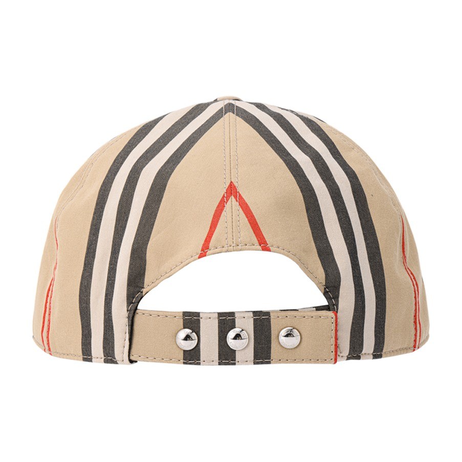 Burberry Logo Embroidered Baseball Cap Beige