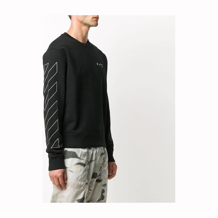 Off-White Logo Pullover Black
