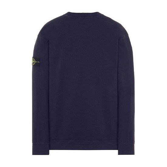 Stone Island Navy Crewneck Sweatshirt