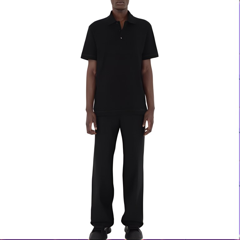 Burberry Polo Shirt Black