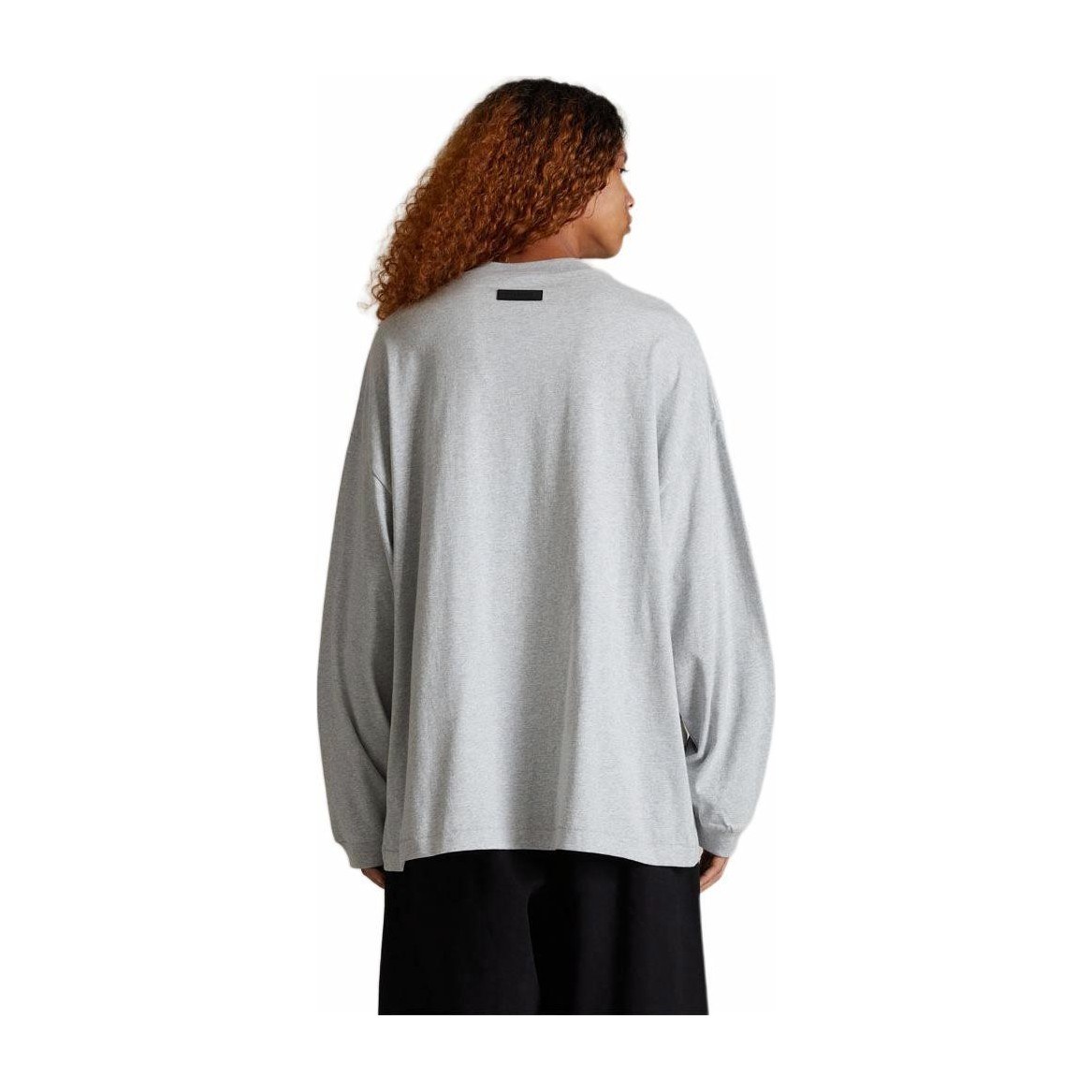 Fear of God Essentials Longsleeve Shirt Light Heather Grey