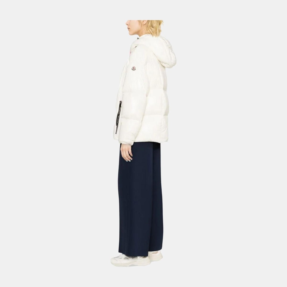 Moncler Parana SS23 Quilted Down Jacket White