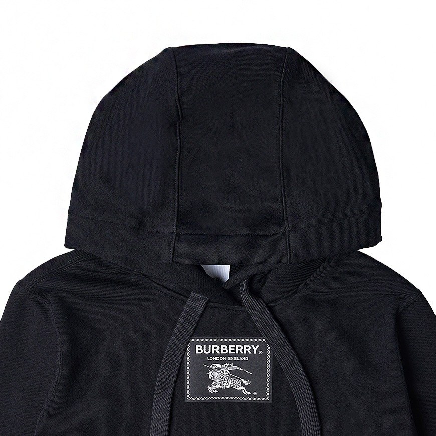 Burberry FW22 Logo Hoodie Black