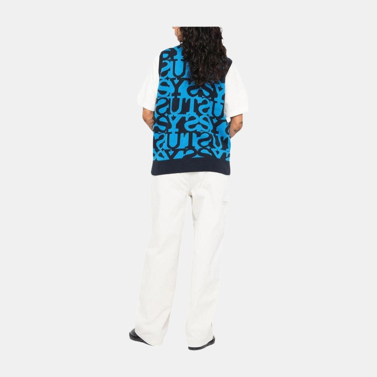Stussy FW23 STACKED SWEATER VEST V