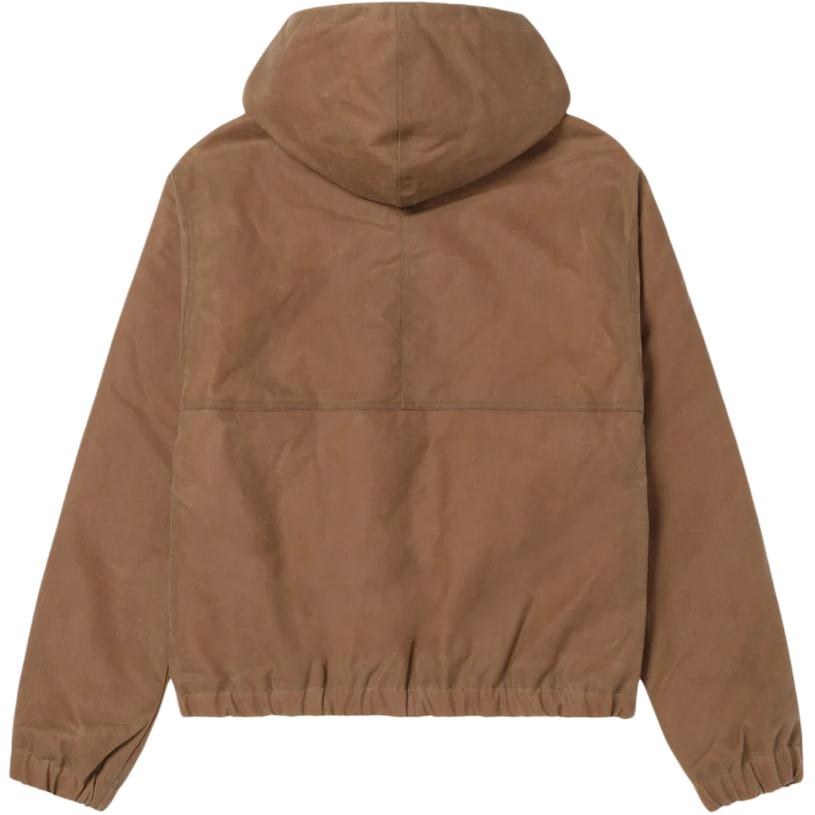 Stussy FW25 WAXED COTTON WORK JACKET logo