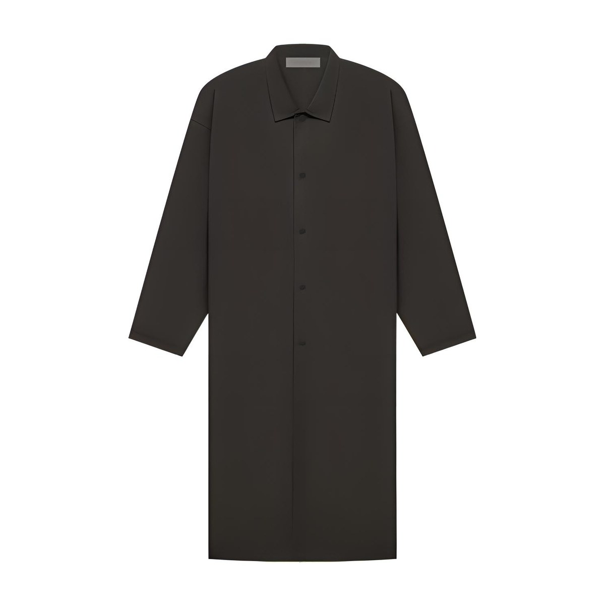 Fear of God Essentials Long Coat Off Black