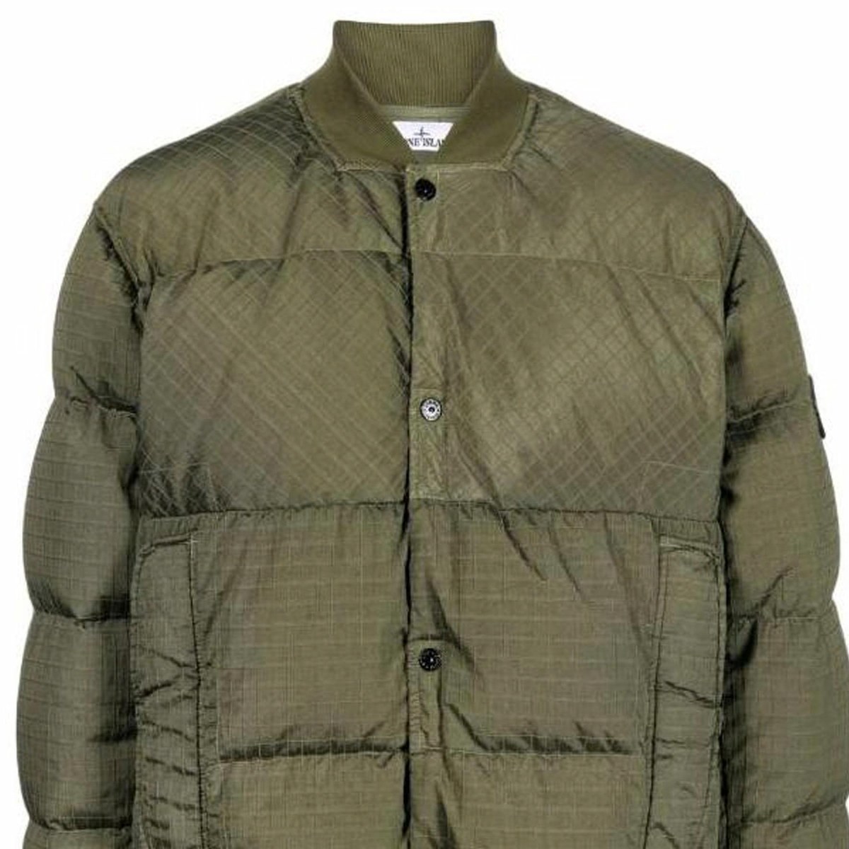 Stone Island FW23 Nylon Down Jacket Green
