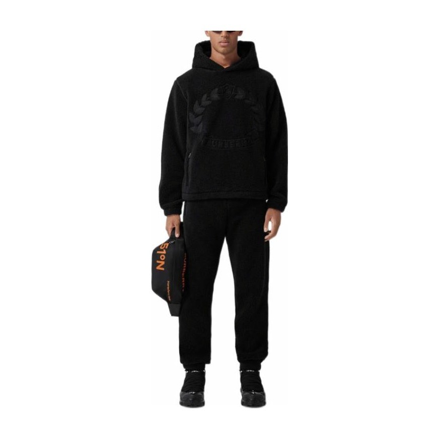Burberry Logo Print Sweatshirt Black