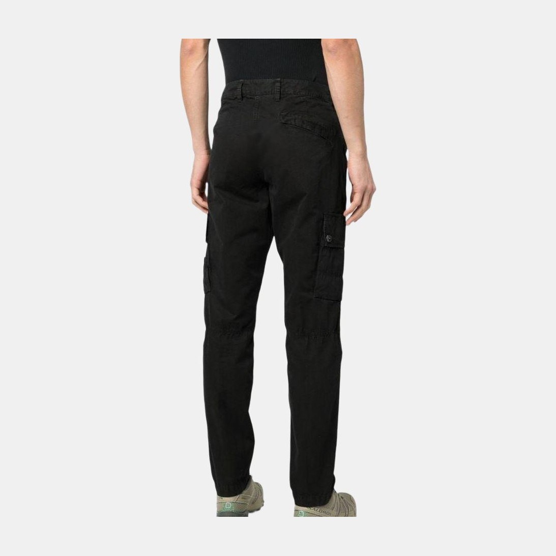 Stone Island SS23 Black Cargo Pants