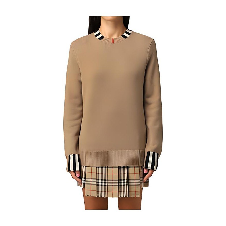 Burberry Striped Crewneck Sweater