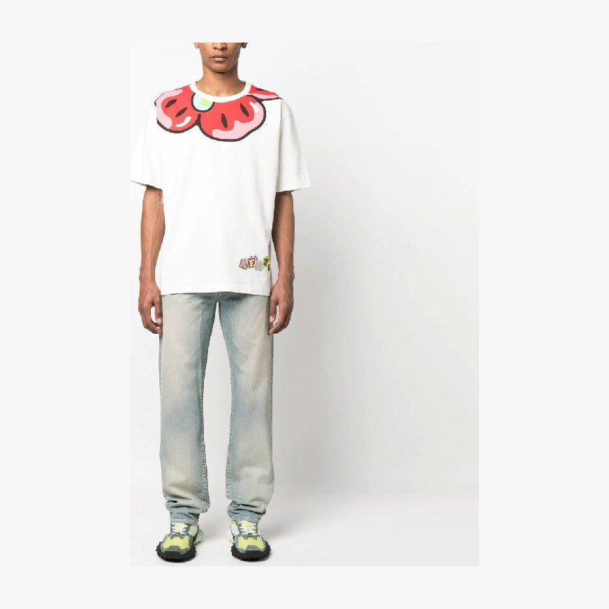 KENZO SS23 High-Waisted Straight Jeans Blue