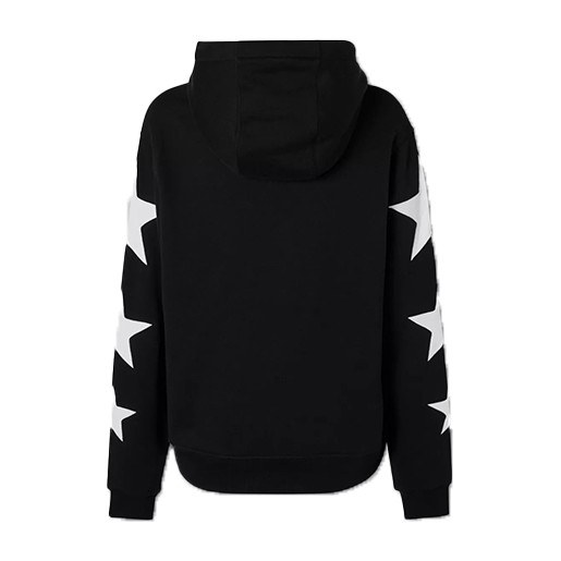 Burberry Star Print Hoodie Black