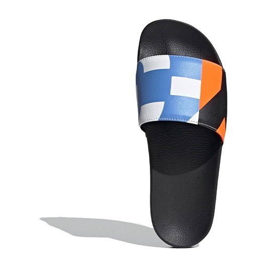 Y-3 Adilette Black Blue Orange