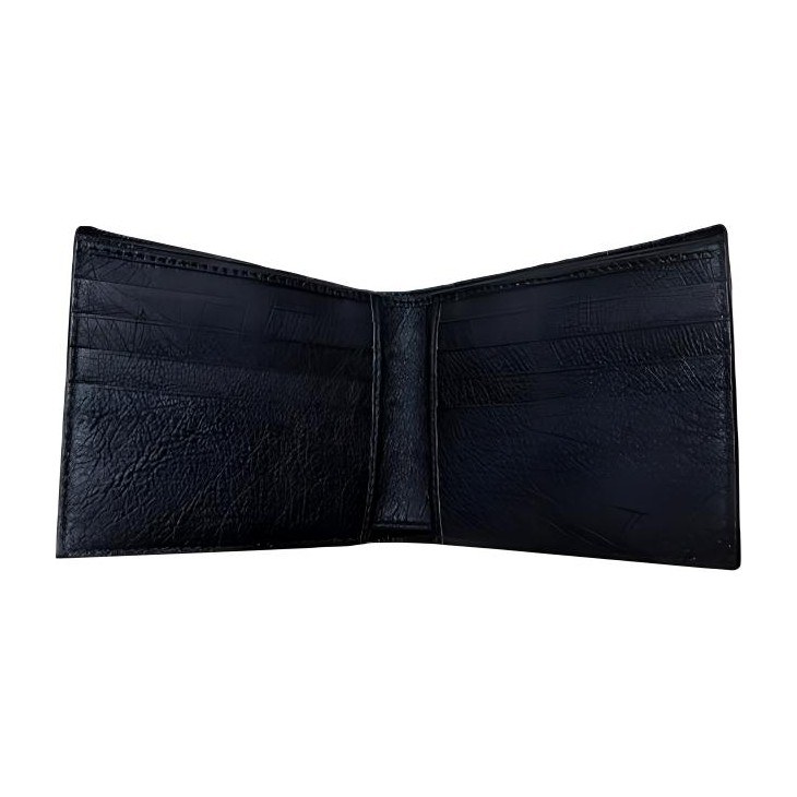 Bottega Veneta Intreccio Ostrich Card Holder Black