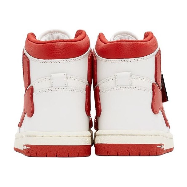 AMIRI Skel-Toe Hi White Red