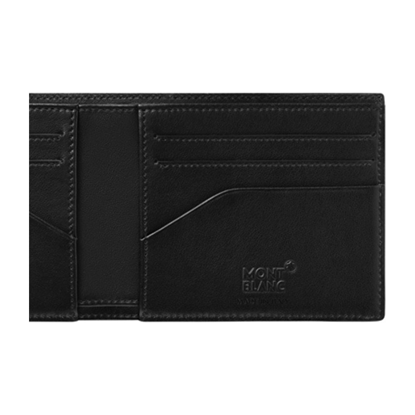 Montblanc Sartorial 2.0 Short Leather Wallet Blue Black