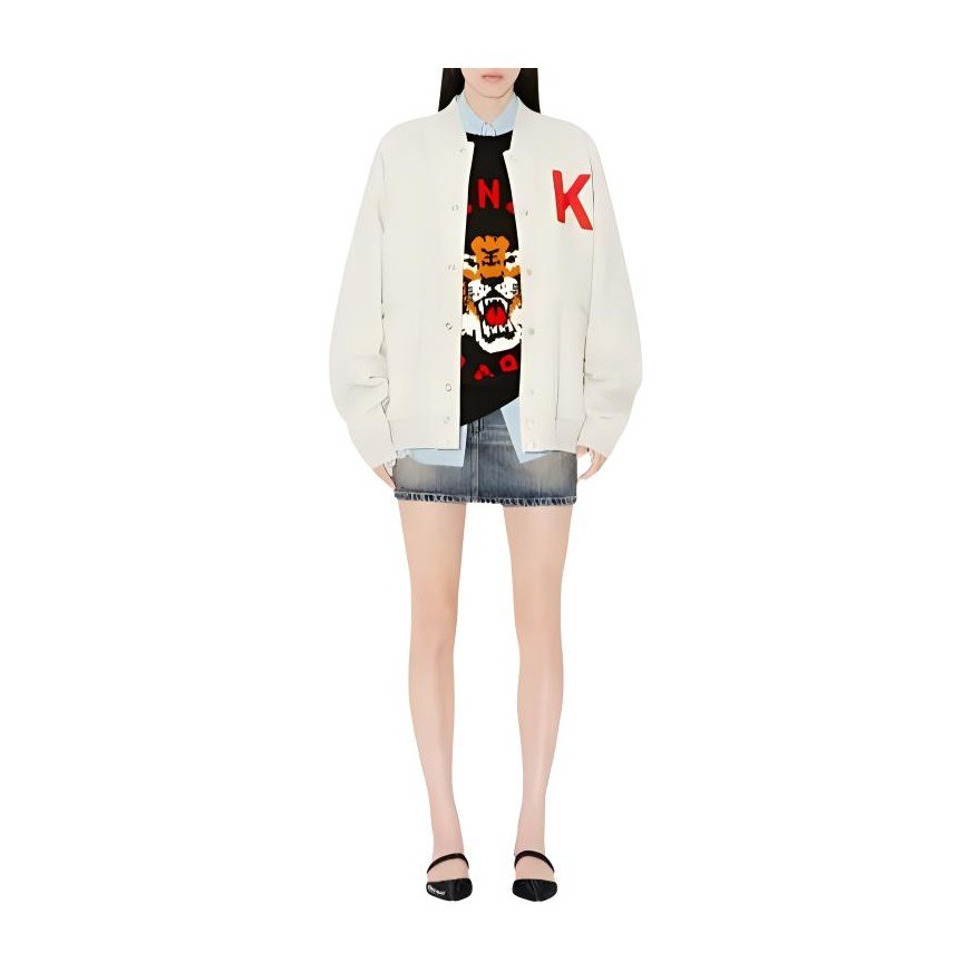 KENZO Animal Crewneck Sweater Black