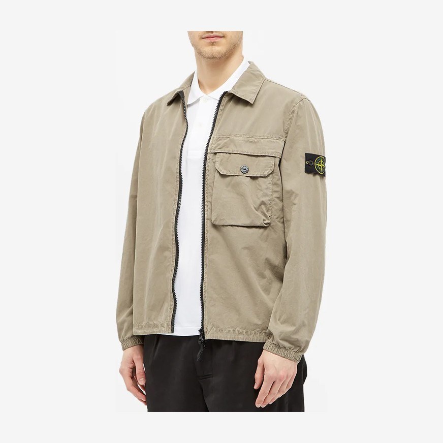Stone Island Classic Fit Jacket Khaki