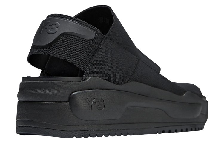 Y-3 Rivalry Sandal Black
