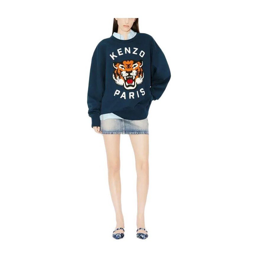 KENZO Embroidered Oversized Sweatshirt