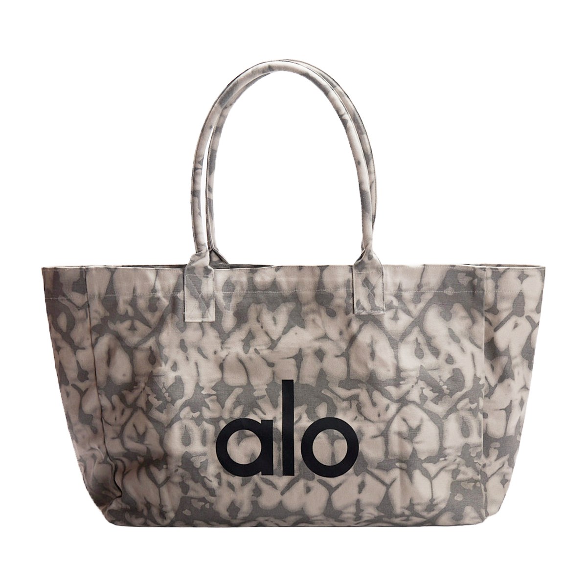 alo yoga Vintage Tote Bag Large Gray Yellow