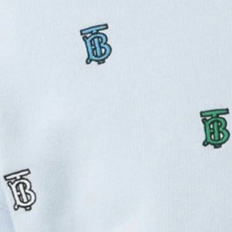 Burberry Hoodie Light Blue