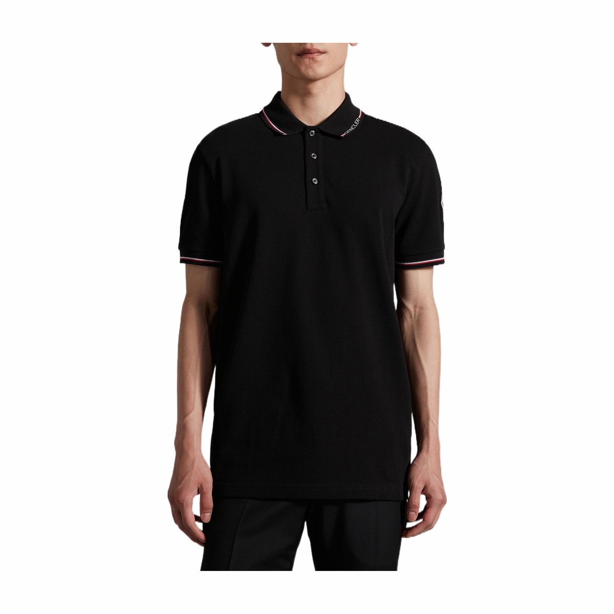 Moncler Polo Shirt Black