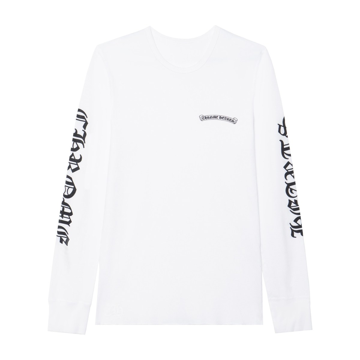 Chrome Hearts SS25 Waffle Long Sleeve Tee White