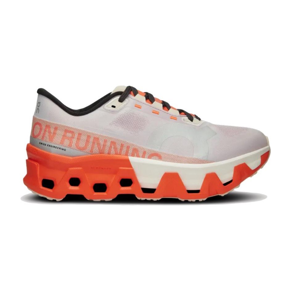On Cloudmonster Grey Orange