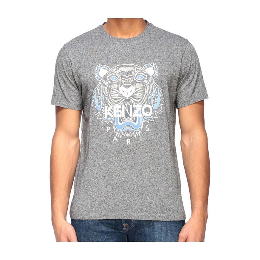 KENZO Classic Tiger Print T-Shirt Grey