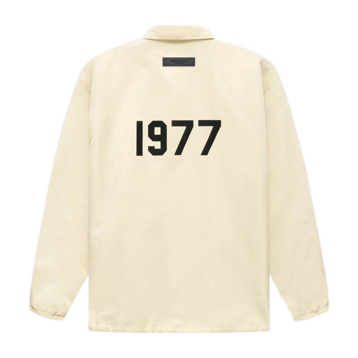 Fear of God Essentials Nylon Coaches Jacket Eggshell
