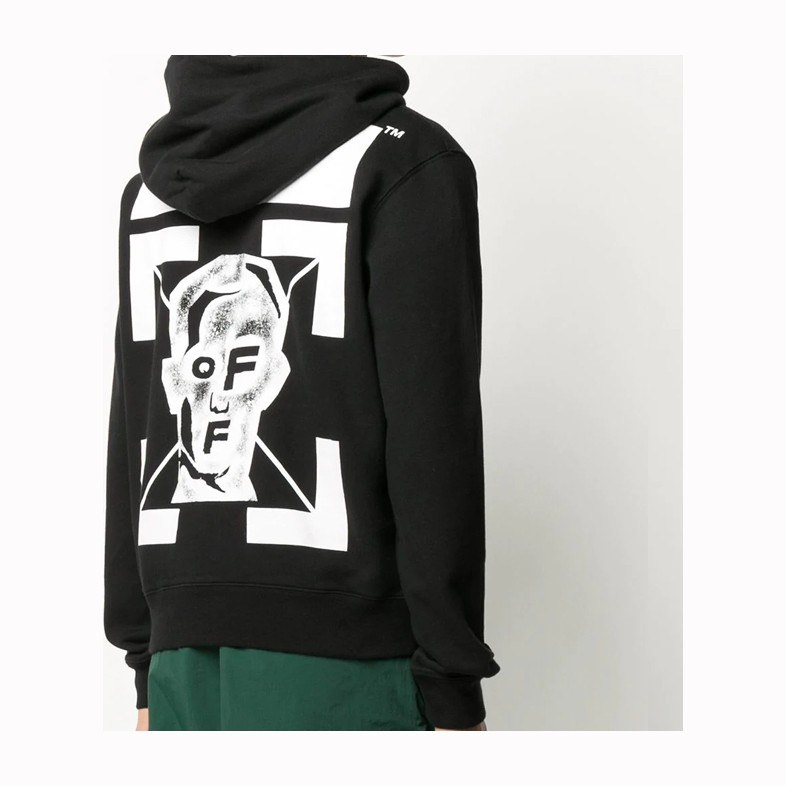 OFF-WHITE FW20 Pivot Fish Hoodie