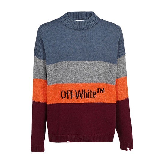 OFF-WHITE FW19 Logo Wool Sweater