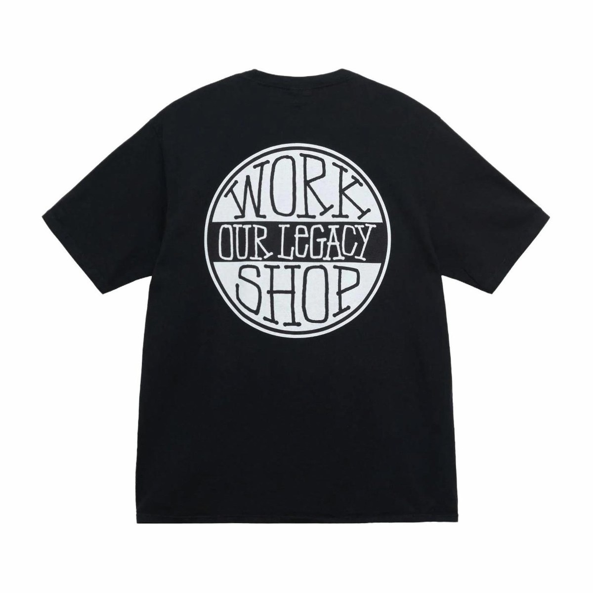 Stussy x OUR LEGACY SS23 DOT PIGMENT DYED TEE LogoT