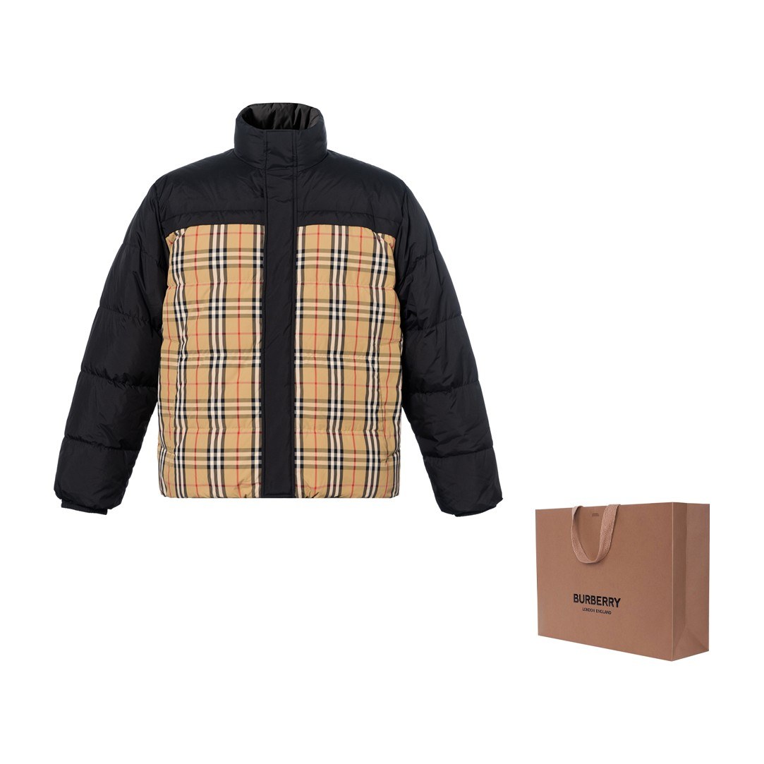 Burberry Puffer Jacket Black