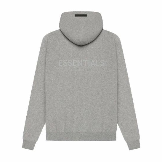 Fear of God Essentials SS21 Pullover Hoodie Dark Heather Oatmeal