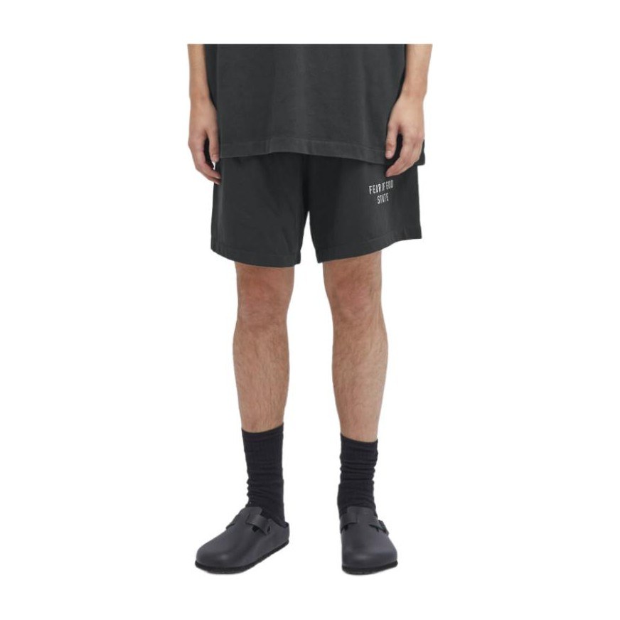 Fear of God Essentials Heavy Jersey Soccer Short Black