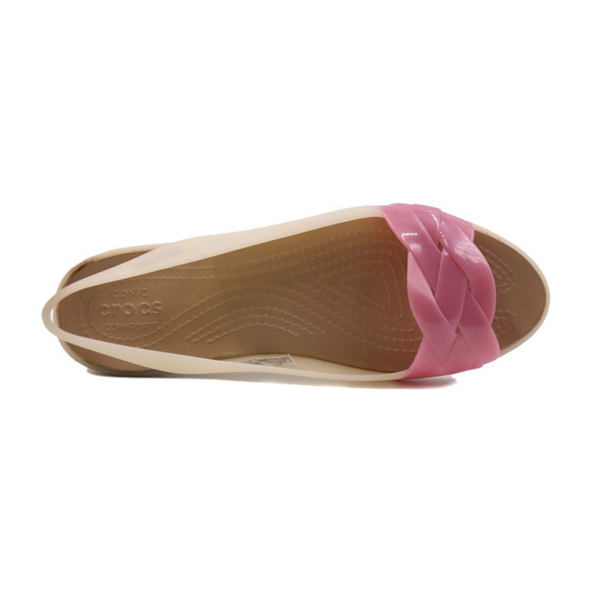 Crocs Isabella Sandal White Pink