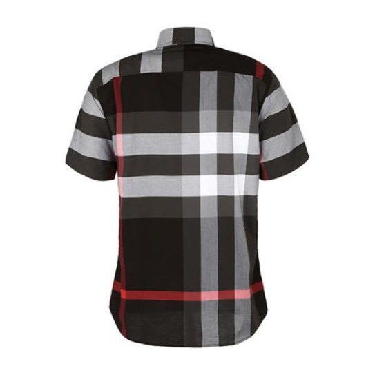 Burberry Check Button Pullover Shirt