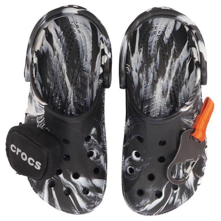 Crocs Bayaband Marble Clog Black