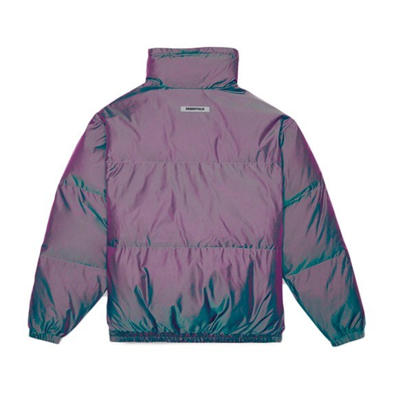 Fear of God Essentials Puffer Jacket Iridescent Multi