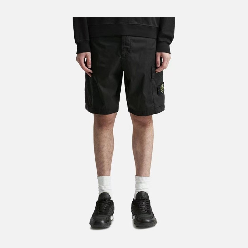 Stone Island SS21 Bermuda Shorts Black